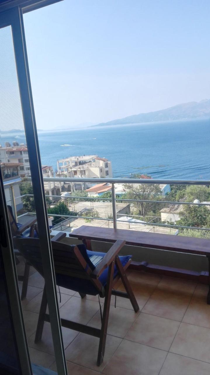 Cozy Sea Apartment Sarande Bagian luar foto